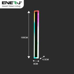Rackhams 100cm Outdoor LED Wall Light – 24W RGB Colour Changing – IP65 - thumbnail 3