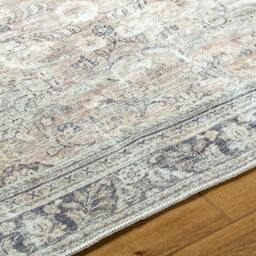 Rackhams Becki Owens Darling-Washable Brown Pink Traditional Vintage Boho Rug - 160 x 213 cm - thumbnail 4