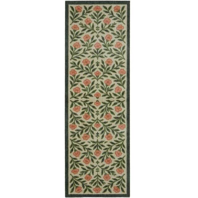 Rackhams Washable Botanical Indoor Mat - 50X150 cm - image 1