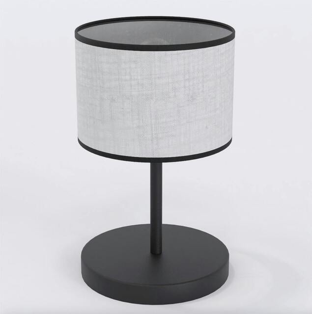 Rackhams ECO Table Lamp 1 x E27 Grey / Black - image 1