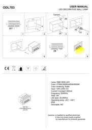 Rackhams 3 Watt Black Recessed Outdoor Low Level Wall Light - thumbnail 5