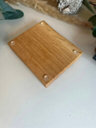 Rackhams Oak Live Edge Soap Dish - Double - thumbnail 6