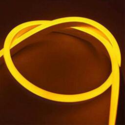 Rackhams 12V LED Neon Rope Light 3m, IP65 Waterproof Flex Tube, 3000K Warm White, Plug & Play with UK Power Adapter