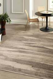 Rackhams Freya Abstract Rug – Soft Neutral Beige Tone - 140X200 cm - thumbnail 4