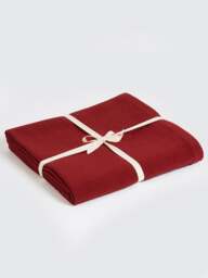 Rackhams GOTS Organic Cotton Yoga Blanket - Yellow - thumbnail 4