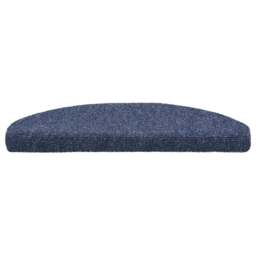 Rackhams Self-adhesive Stair Mats 10 pcs Blue 65x21x4 cm Needle Punch - thumbnail 4