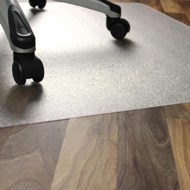 Rackhams Ecotex® BioPlus Rectangular Polycarbonate Chair Mat - 89 x 119cm - Chair Mat for Hard Floors - image 1
