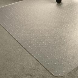 Rackhams Ecotex® BioPlus Rectangular Polycarbonate Chair Mat - 89 x 119cm - Chair Mat for Hard Floors - thumbnail 6