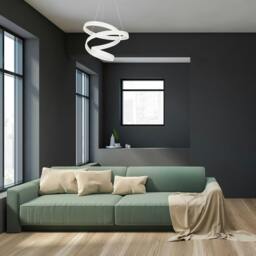 Rackhams Pendant Lamp Andromeda White 45W Led - thumbnail 2