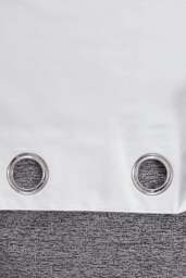 "Rackhams Rivington Heavyweight Eyelet Curtains - Grey - 90 x 72""" - thumbnail 3