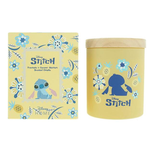 Rackhams Stitch Disney Stitch Pineapple And Coconut Blossom Scented Candle 195g