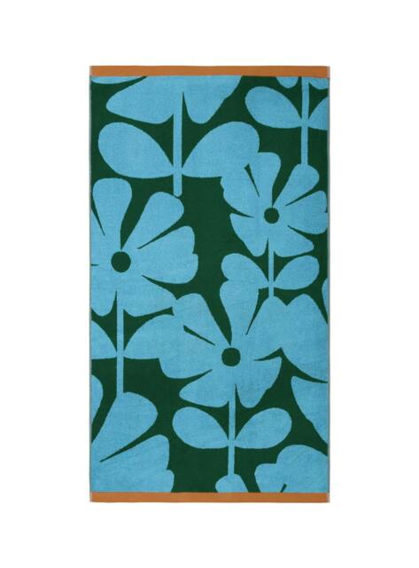 Rackhams Wildflower Blue Lagoon Towels - 50x90cm - image 1
