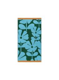 Rackhams Wildflower Blue Lagoon Towels - 50x90cm - thumbnail 4