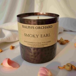 Rackhams Smoky Earl Scented Candle - Black 2-Wick - Black 2-Wick - thumbnail 6
