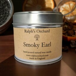 Rackhams Smoky Earl Scented Candle - Black 2-Wick - Black 2-Wick - thumbnail 4
