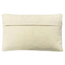 Rackhams Mynu Jute Braided Cushion Cover - Natural - One Size - Natural - 100% Jute - thumbnail 2