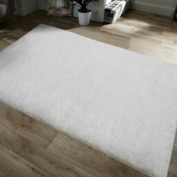 Rackhams Majestic Shaggy Rug - 160 x 230 - Champagne - thumbnail 2