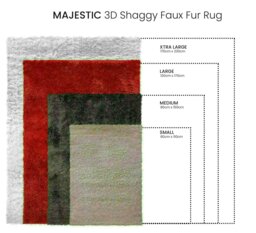 Rackhams Majestic Shaggy Rug - 160 x 230 - Champagne - thumbnail 4