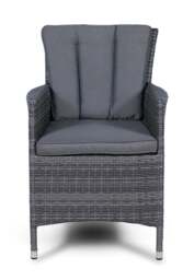 Rackhams Savannah Outdoor Rattan Garden Dining Chair - 1 - Brown - thumbnail 2