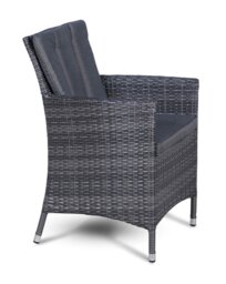 Rackhams Savannah Outdoor Rattan Garden Dining Chair - 1 - Brown - thumbnail 4