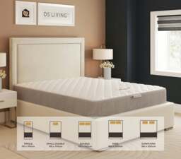 Rackhams Luxe 800 Pocket Sprung Mattress with Comfort Layers- 3ft - Single - Essentials by DS Living - Super King - thumbnail 6