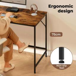Rackhams Computer Desk Study Table Home Office Workstation with 4-Tier Shelf 160CM - thumbnail 6
