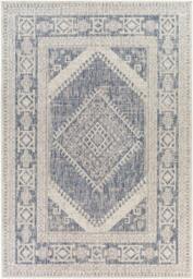 Rackhams Tuareg-Global Blue Grey Off-White Vintage In- & Outdoor Rug - 200 x 275 cm - thumbnail 2