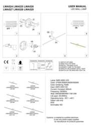 Rackhams 11 Watt Black and Gold 800mm Wide LED Picture Lamp - thumbnail 4