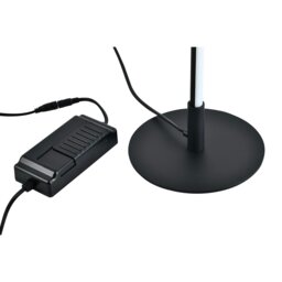 Rackhams Modern Sleek Stick Style LED Standard Floor Lamp in Matt Black with Foot Dimmer - thumbnail 3