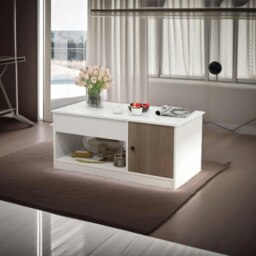 Rackhams Lift Top Coffee Table with Storage – Wooden Centre Table - thumbnail 2