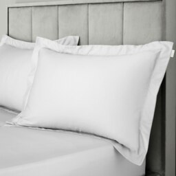 Rackhams 400 Thread Count Cotton Sateen Oxford Pillowcase Pair - 50x75cm (x2) - thumbnail 2
