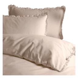 Rackhams Tilly Ruffles Cotton Duvet Cover Set - Blush Pink - King - Blush Pink - 100% Cotton - thumbnail 2