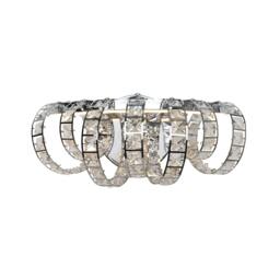 Rackhams Shakira Polished Chrome & Crystal LED Wall Light - thumbnail 3