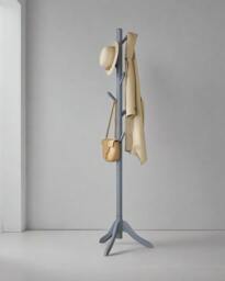 Rackhams Wooden Coat Stand with 3 Height Options and 8 Hanging Hooks - thumbnail 6