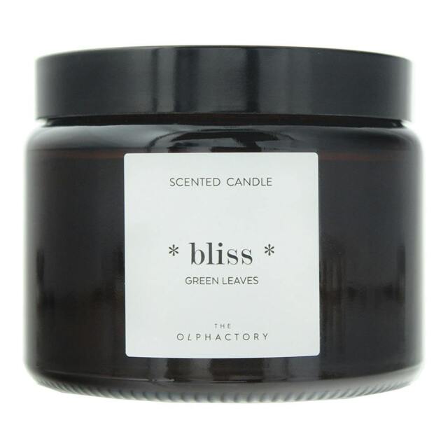 Rackhams Bliss Green Leaves Scented Candle 360g