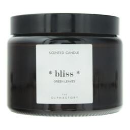 Rackhams Bliss Green Leaves Scented Candle 360g