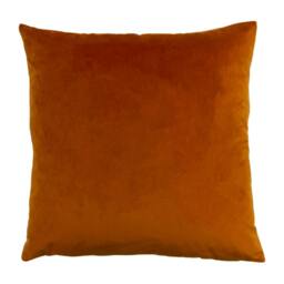 Rackhams Palm Grove Jacquard Square Cushion Cover - Teal/Rust - One Size - Teal/Rust - 100% Polyester - thumbnail 2