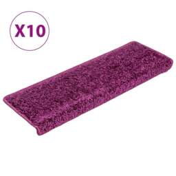 Rackhams Stair Mats 10 pcs 65x21x4 cm Violet - thumbnail 2