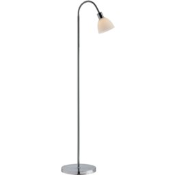 Rackhams Ray Single - Floor lamp - Chrome - Silver - Metal - 1