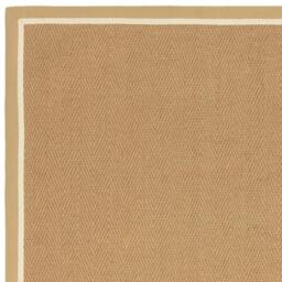 Rackhams Bordo Herringbone Jute Linen Rug - 120x170cm - thumbnail 3