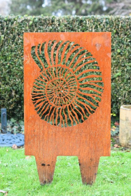 Rackhams Ammonite Fossil Garden Ornament - image 1