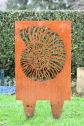 Rackhams Ammonite Fossil Garden Ornament - thumbnail 1