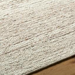 Rackhams Derby-Hand Tufted Ivory Beige Taupe Wool Cottage Rug - 183 x 274 cm - thumbnail 3