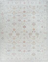 Rackhams Our Pnw Home Spokane-Vintage Ivory Pink Yellow Traditional Boho Rug - 117 x 170 cm - thumbnail 2