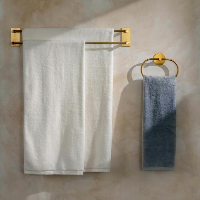 Rackhams Storm Blue Supima Cotton Hand Towel - 4 Pack - image 1