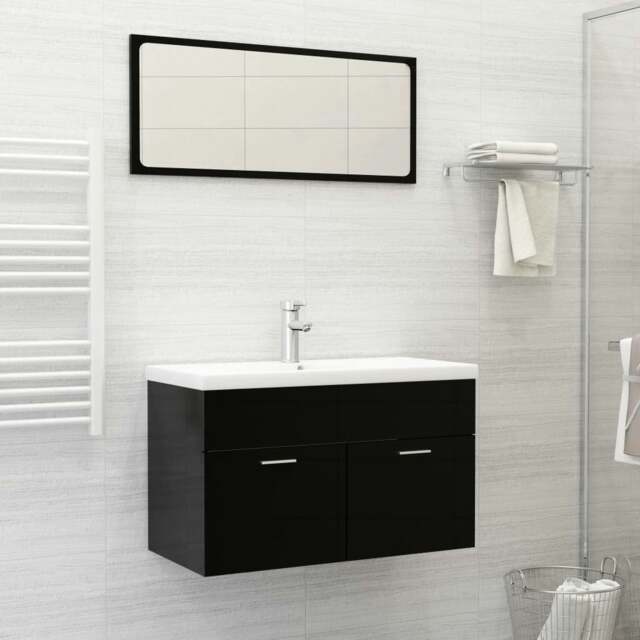 Rackhams Built-in Basin with Faucet 81x39x18 cm Ceramic White