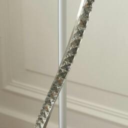 Rackhams Hyde Chrome And Crystal LED Floor Lamp - thumbnail 5