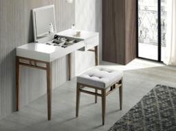 Rackhams Grey Fabric Stool 5027 - thumbnail 3