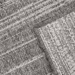 Rackhams Mèlange Reversible Indoor & Outdoor Grey Rug - 240X340 cm - thumbnail 3
