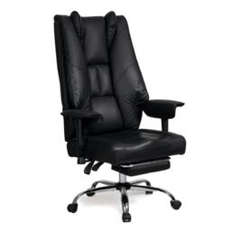 Rackhams Office Chair Big Tall High Back Heavy Duty PU Recliner Executive Chair